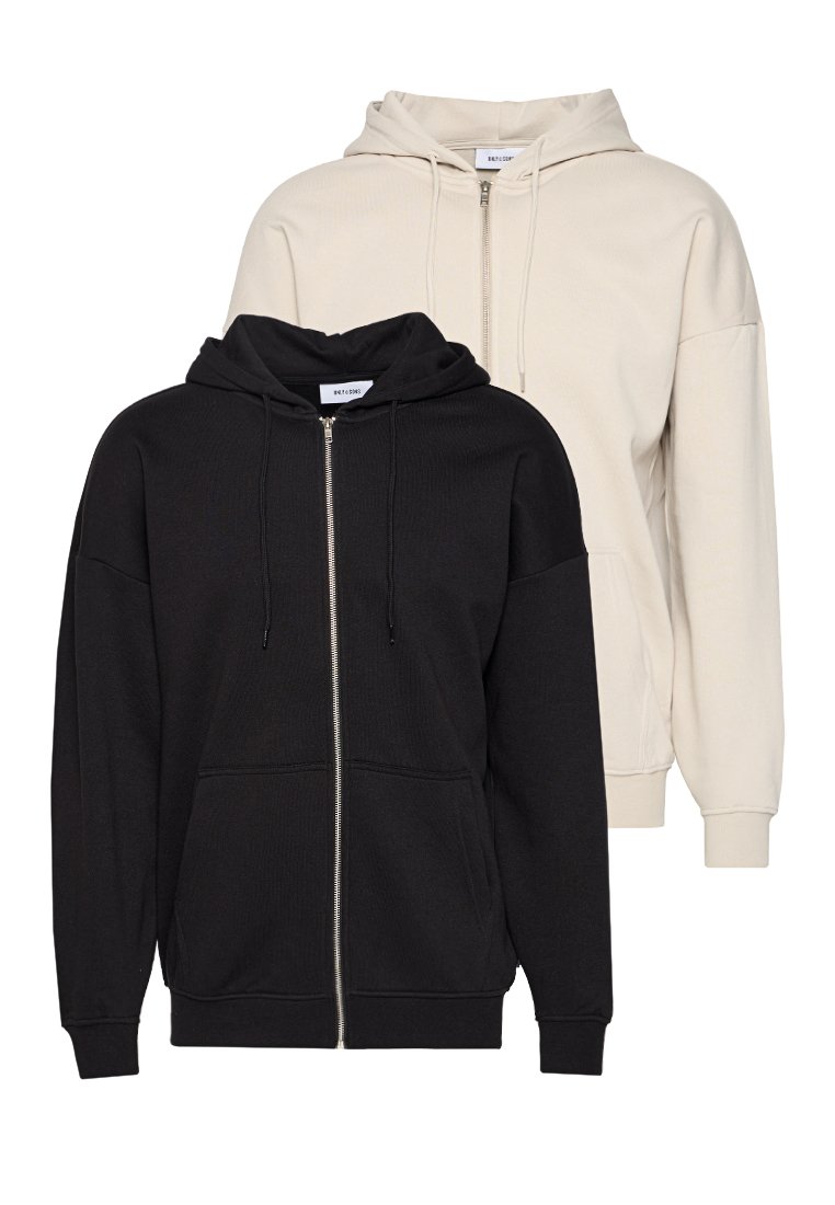 Only & Sons Sweater met rits zwart Only & Sons Sweater met rits zwart