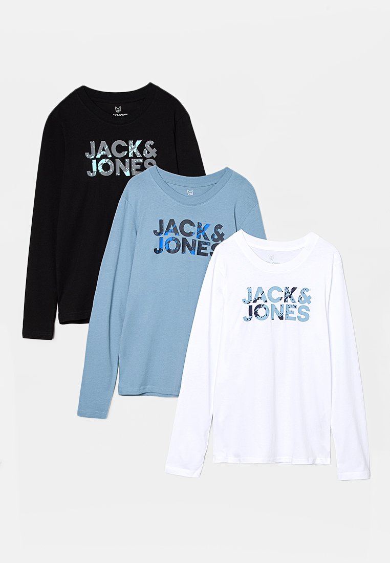 Jack & Jones Junior Langarmshirt weiß