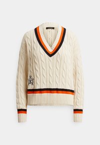 Odabrano, cream/navy/dusk orange