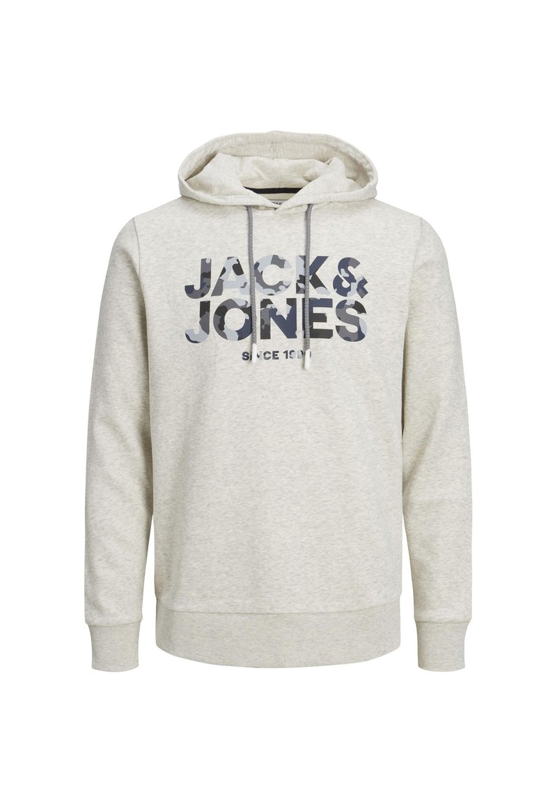Sweatshirt Jack And Jones Kapuzenpullover Grau Jack Jones Pullover