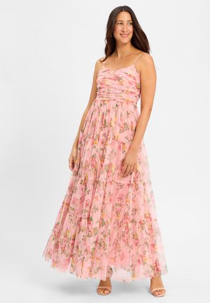 Marie Lund Maxi dress - rosa mehrfarbig