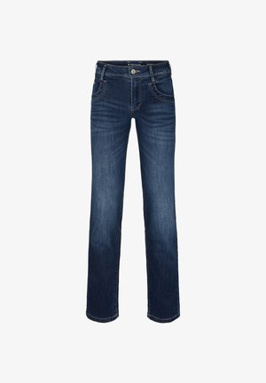 TOM TAILOR, TTALEXA STRAIGHT FIT - Тесни дънки - dark stone wash denim