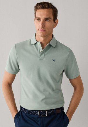 Hackett London, HACKETT LONDON POLO SHIRT SLIM FIT LOGO - Polo - spring green