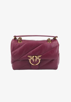 Pinko, PINKO LOVE CLASSIC PUFF TRACOLLA MAXI TRAPUNTATURA 100038 - Bolso de mano - bordeaux