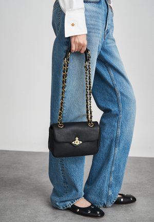 ANITA CHAIN SHOULDER BAG - Sac à main - black
