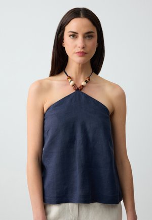 Top - dark blue
