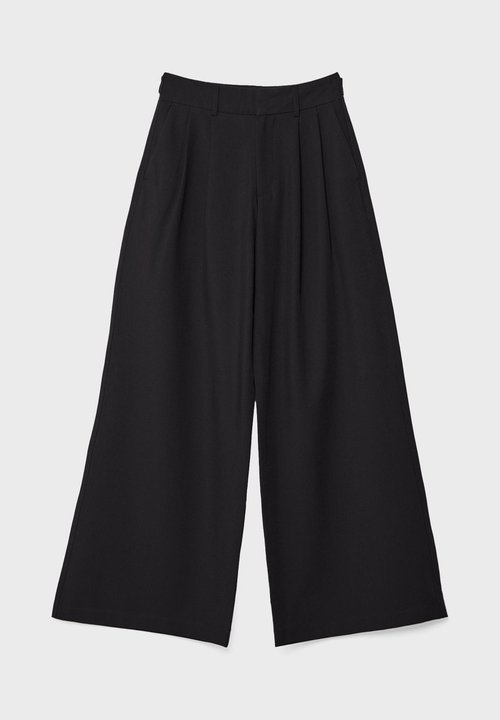 zalando — Stradivarius · WIDE-LEG SMART TROUSERS WITH BUTTONS 04536428 - Pantaloni