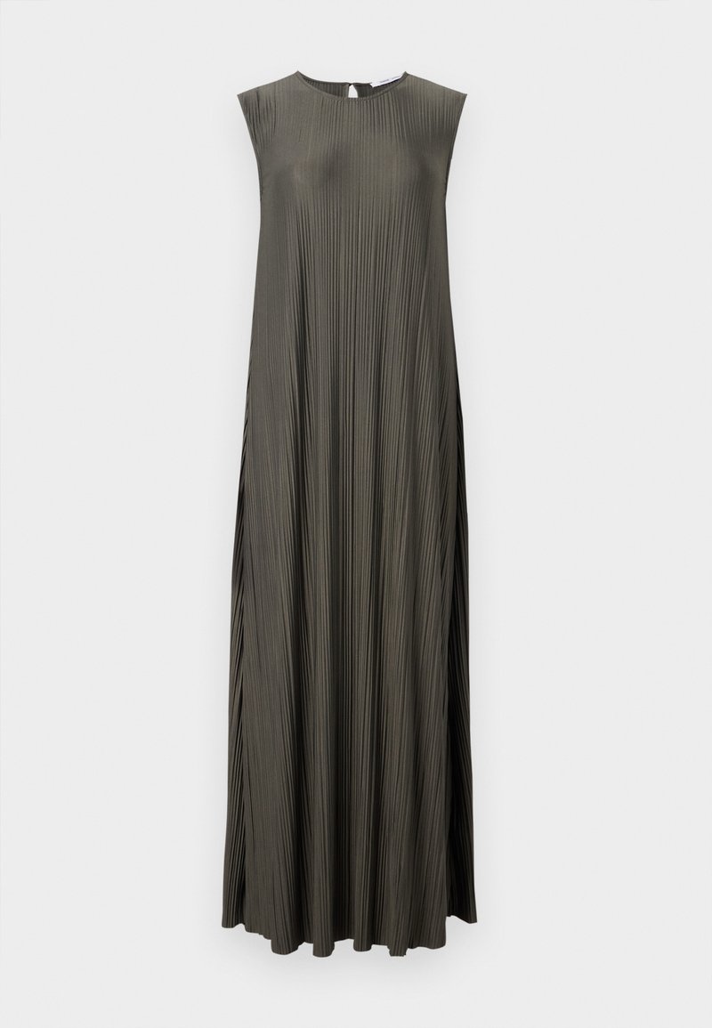 Samsøe Samsøe Maxi-jurk donkergroen Samsøe Samsøe Maxi-jurk donkergroen