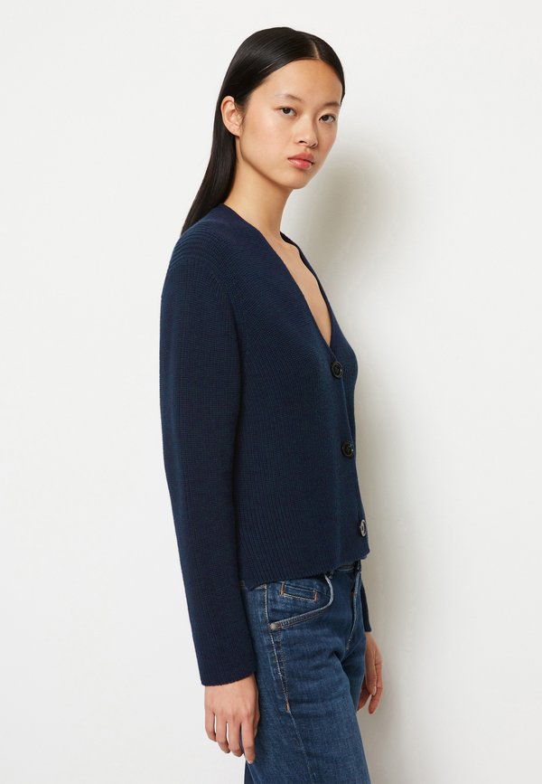 CARDIGAN LONGSLEEVE V-NECK - Cardigan - night sky3