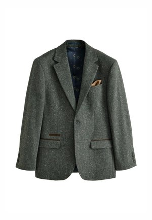 Next, Suit jacket - khaki green