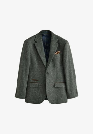 Next, Suit jacket - khaki green