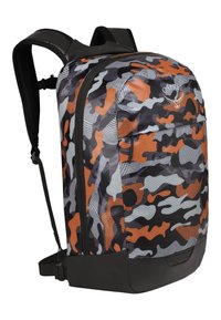 Osprey TRANSPORTER PANEL LOADER - Backpack - black/orange