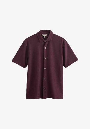 Next, REGULAR FIT - TEXTURED JERSEY SHORT SLEEVE SHIRT . - Shirt - red