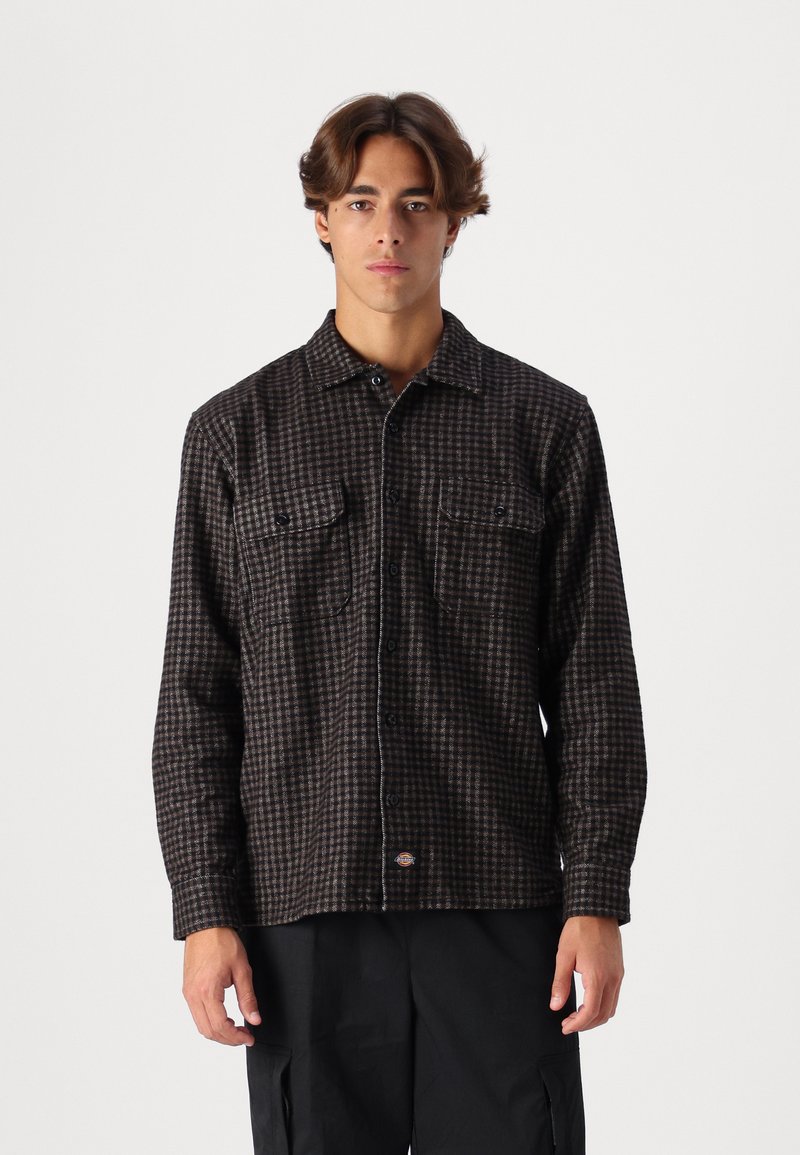 Dickies SEASONAL SHIRT - Vapaa-ajan kauluspaita - black
