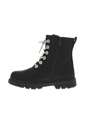 Bottines à lacets - noires