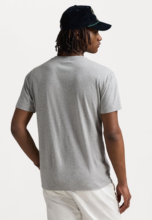 CUSTOM SLIM FIT POLO BEAR JERSEY T-SHIRT - Print T-shirt -  andover heather3