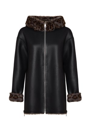 Cesare Gaspari REVERSIBLE - Wintermantel - black