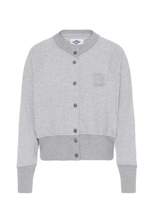 Bomber stiliaus striukė - medium gray melange