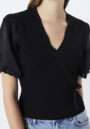 Bluse - black