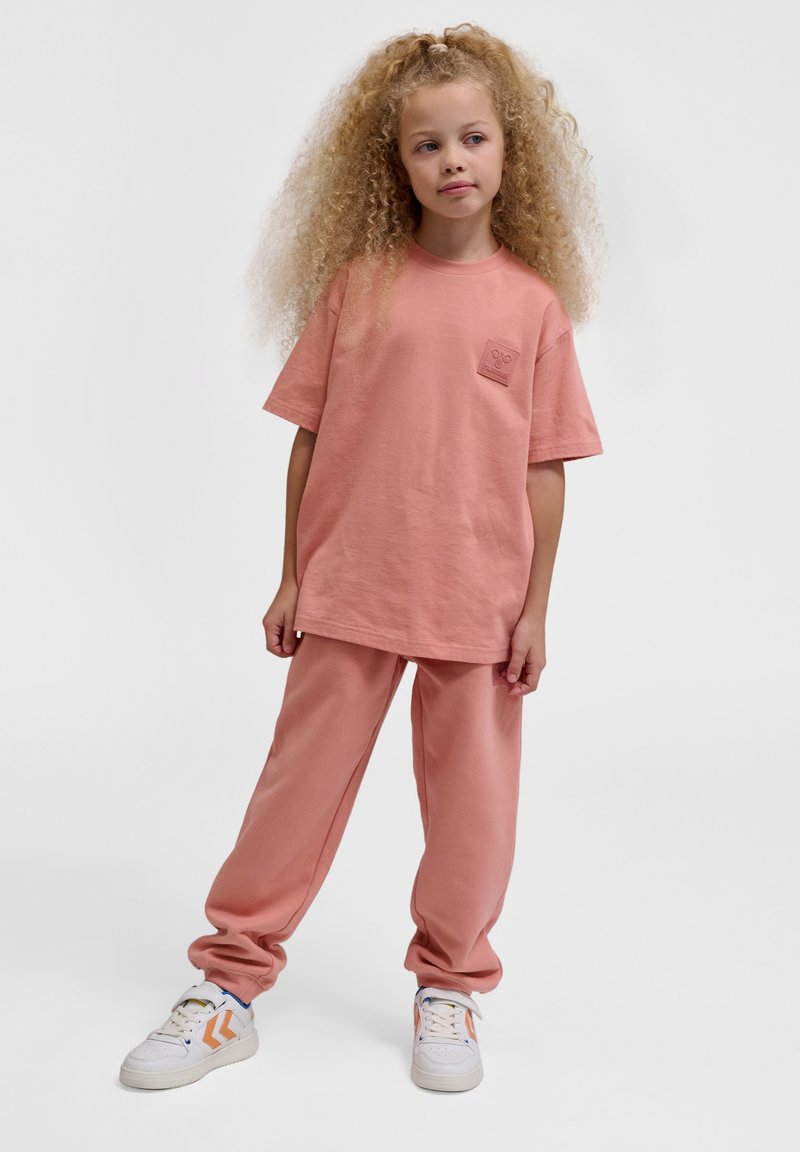 Hummel CLEAN S/S - T-shirt - bas - rose dawn