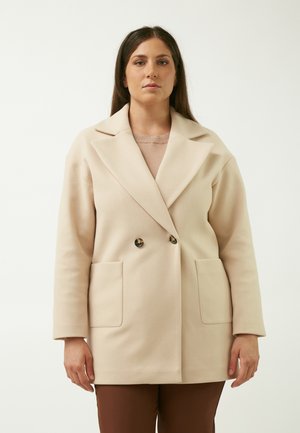 LAPEL COLLAR  - Korte frakker - beige