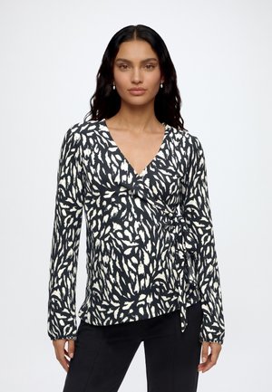 ONLY MATERNITY OLMMELLY - Μπλούζα με μακριά μανίκια - black/birch