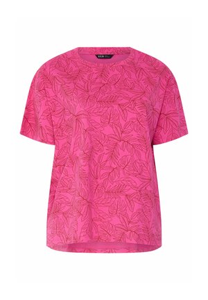 Yours Clothing, WOMEN'S T-SHIRTS - Printtipaita - dark pink