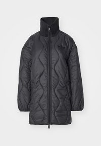 adidas Originals QUILTED MID - Zimski plašč - black