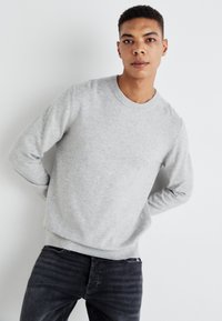 GAP CASHSOFT CREW - Pulóver - mottled grey