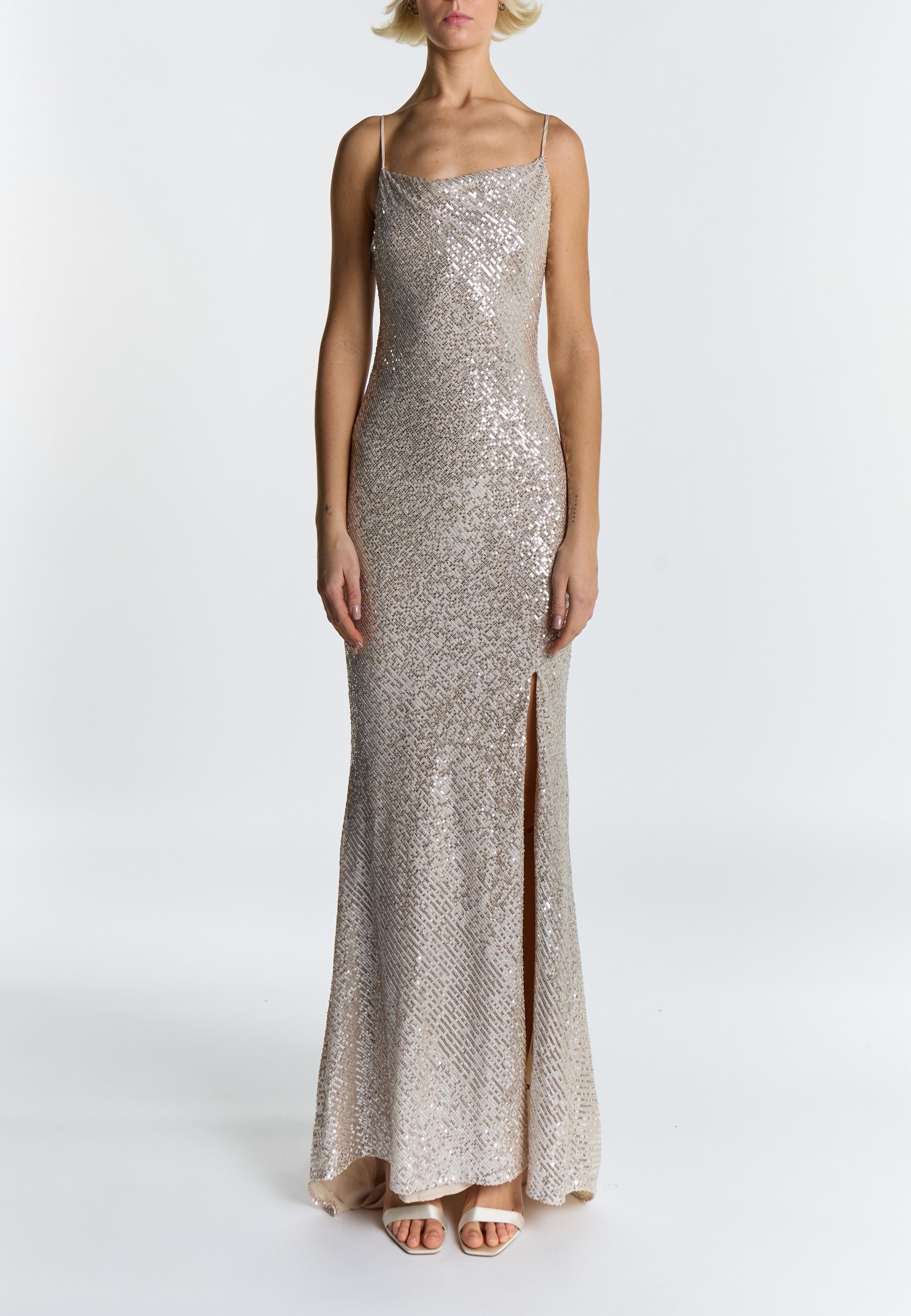True Decadence THE PIPPA - Occasion wear - champagne sequin/gold-coloured -  Zalando