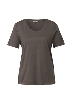 Street One Basic T-shirt - braun