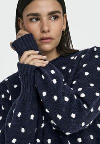 JDY JDYSIGRID LIFE ON PUFF - Pullover - night sky