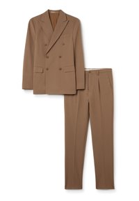 PIOMBO OUTFIT - Traje - light tobacco brown
