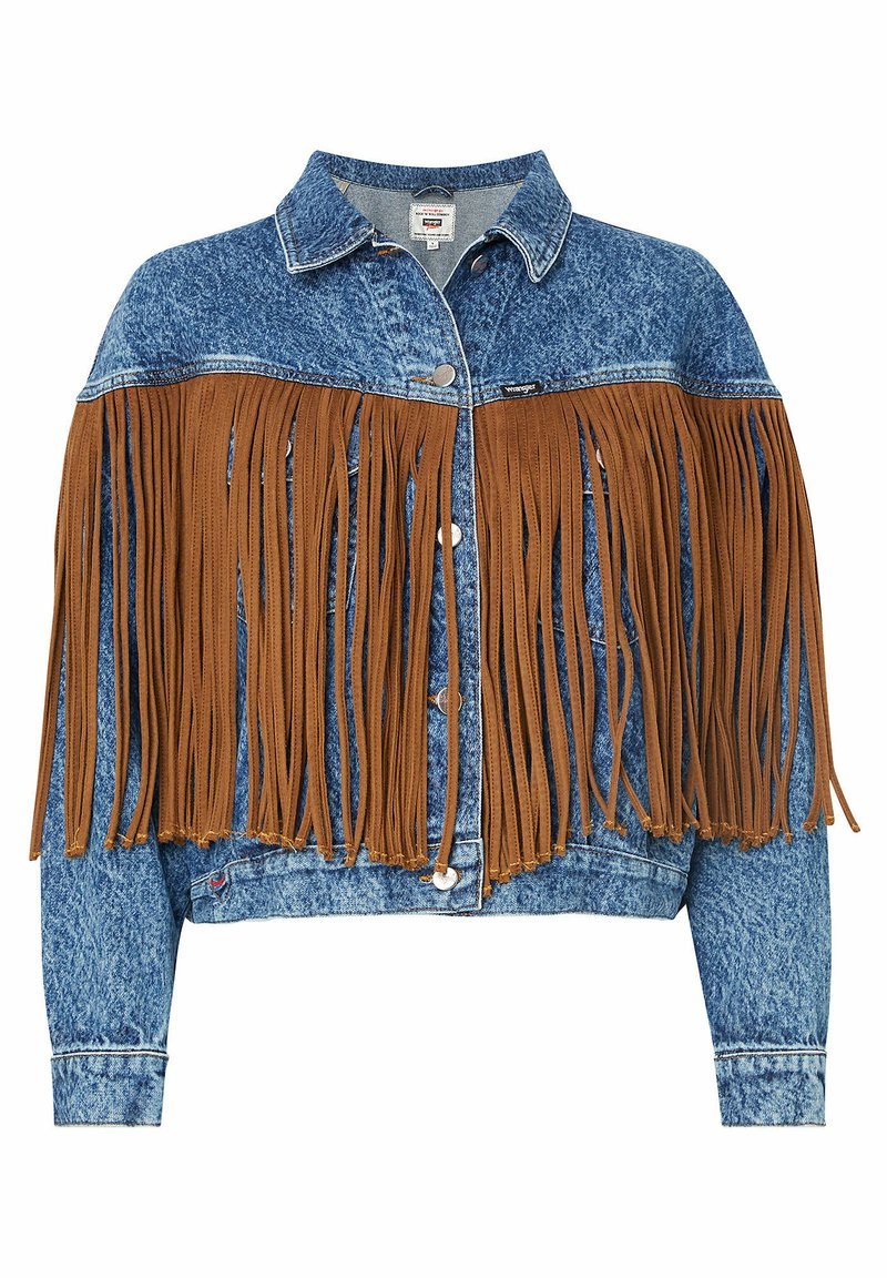 Wrangler Jeansjacke - acid stone/blue denim - Zalando.de