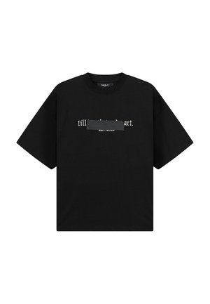FAVELA, TILL DEATH TAPE T-SHIRT - T-Shirt print - black