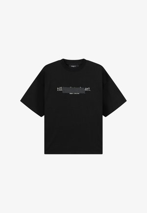FAVELA, TILL DEATH TAPE T-SHIRT - T-Shirt print - black