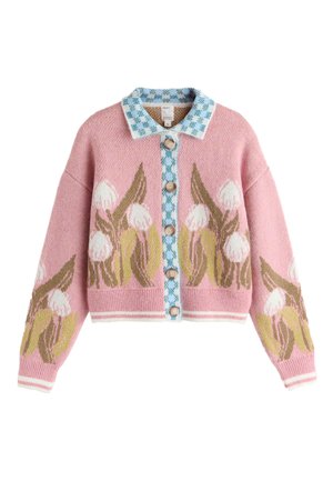 Next REGULAR FIT - Kardigán - pink