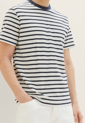 TOM TAILOR, T-shirt imprimé - dark blue