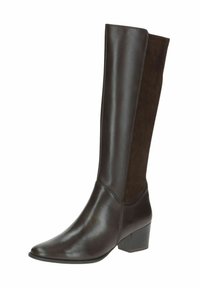 Caprice Csizmák - dk brown comb