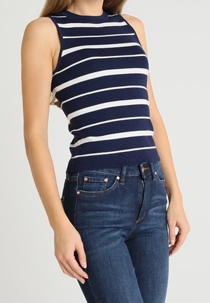 Top - dark blue