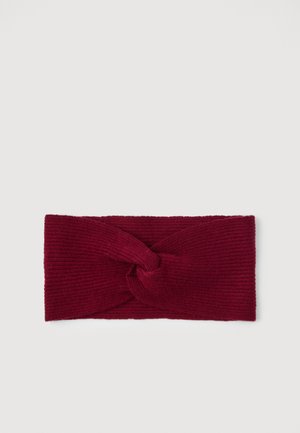 TWIST HEADBAND - Čelenka - cherry laquer