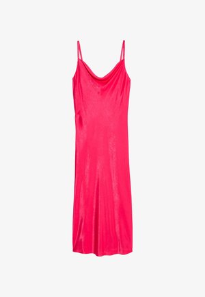 Marks & Spencer COWL NECK MIDAXI SLIP - Vestito casual - raspberry