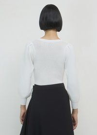 Calliope Strickpullover - blanc