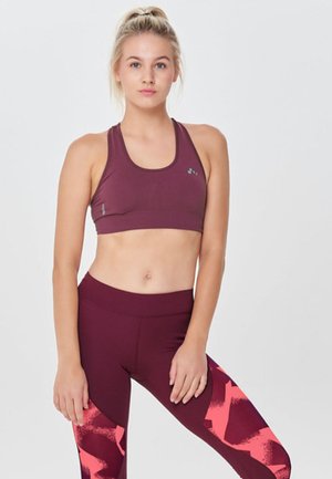 ONPDAISY-2 SEAM BRA  - Sports-BH'er med medium støtte - red