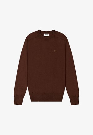 Wrangler REGULAR FIT - Neule - mahogany