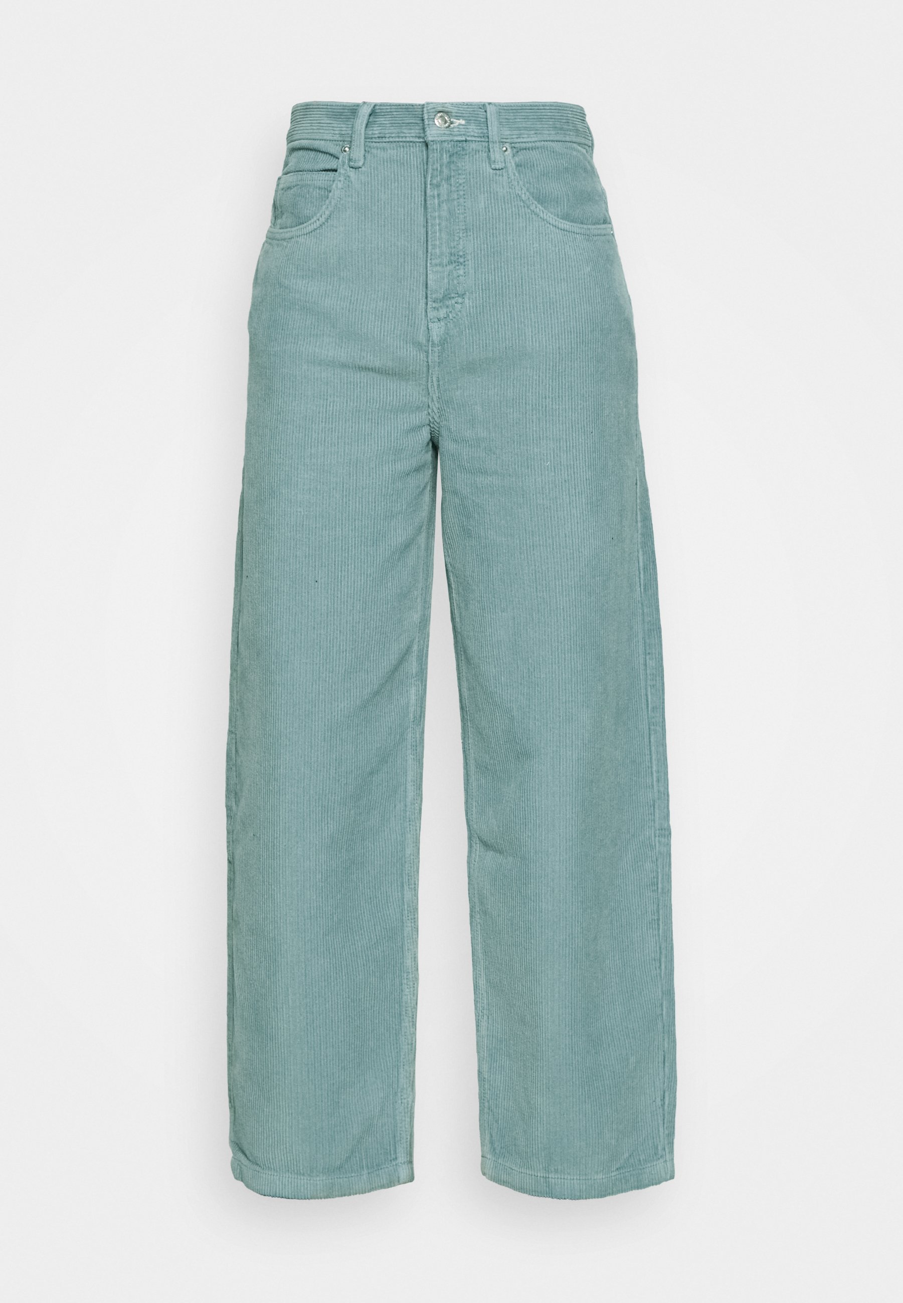 Topshop TEA BAGGY - Trousers - teal 