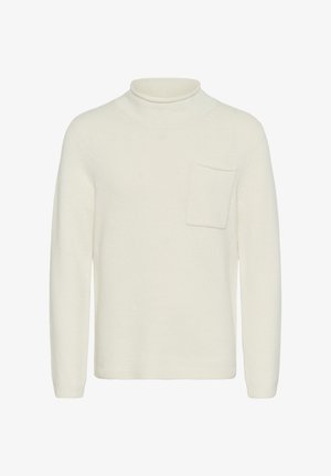 Matinique ROLL HERITAGE - Striktrøje - off white