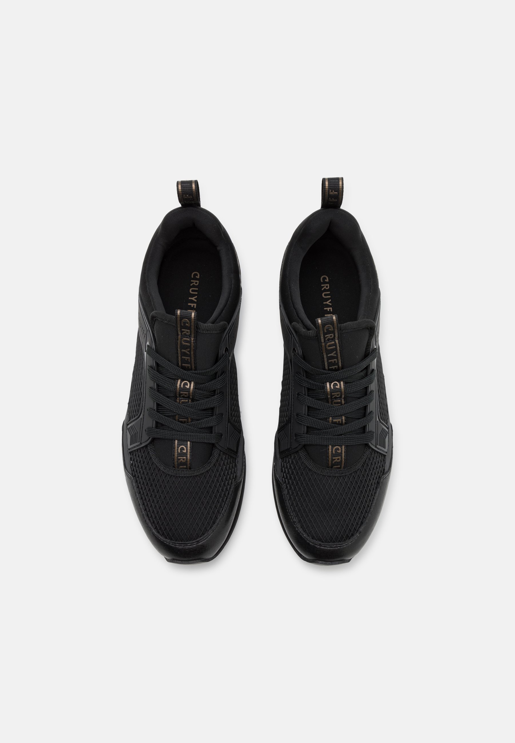 Cruyff MAXI - Sneakers laag - black/gold/Zwart - Zalando.nl