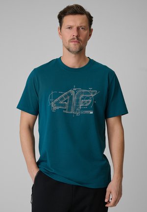 4F, - T-shirt z nadrukiem
