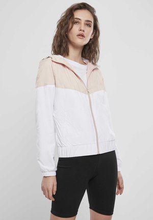 Urban Classics ARROW  - Vetrovka - lightpink/white